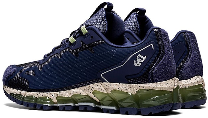 (W) 亚瑟士 Gel Quantum 360 6 '雷霆蓝耳语绿'运动鞋 1202A166-400 Shop (W) 亚瑟士 Gel Quantum 360 6 '雷霆蓝耳语绿'运动鞋 1202A166-400