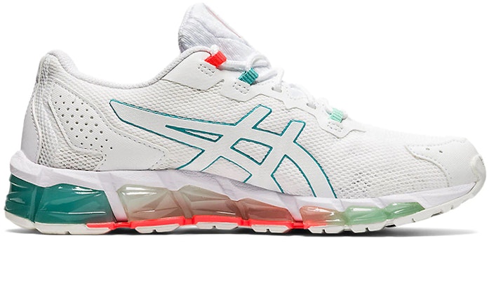 (Women) ASICS Gel Quantum 360 6 'White Techno Cyan' 1022A263-101 Order (Women) ASICS Gel Quantum 360 6 'White Techno Cyan' 1022A263-101