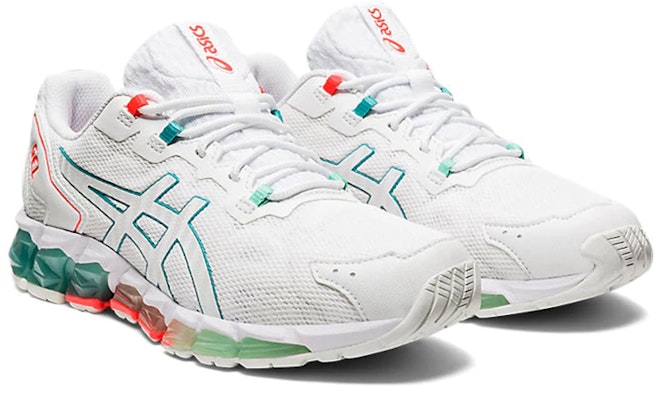 (Women) ASICS Gel Quantum 360 6 'White Techno Cyan' 1022A263-101 Lookbook (Women) ASICS Gel Quantum 360 6 'White Techno Cyan' 1022A263-101