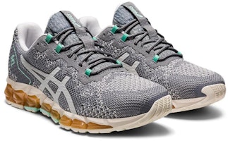 (W) ASICS Gel Quantum 360 6 Knit 'Glacier Grey Cyan' Kelabu Glacier Cyan 1202A081-020 Lookbook (W) ASICS Gel Quantum 360 6 Knit 'Glacier Grey Cyan' Kelabu Glacier Cyan 1202A081-020