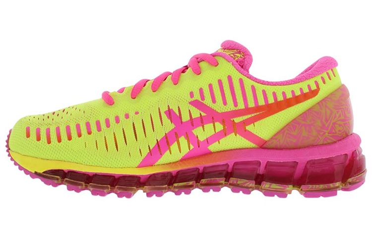 Buy (W) ASICS Gel Quantum 360 ''Flitsend Geel Roze'' T5J6Q-0735