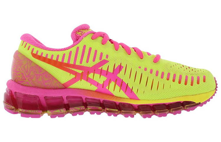 Order (W) ASICS Gel Quantum 360 ''Flitsend Geel Roze'' T5J6Q-0735