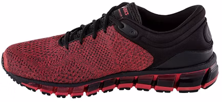(Women) ASICS Gel Quantum 360 Knit 2 'Black Red' T8G8N-001 (Women) ASICS Gel Quantum 360 Knit 2 'Black Red' T8G8N-001