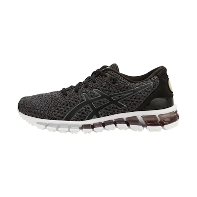 (W) ASICS Gel-QNTM 360 Knit 'Black Dark Grey'