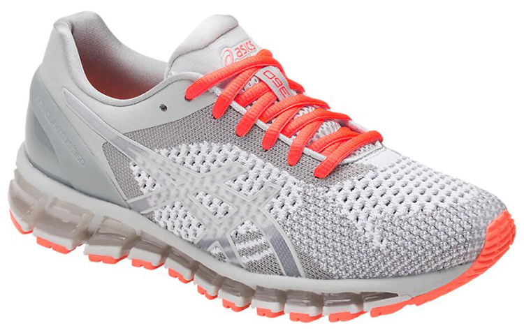 (W) ASICS Gel QNTM 360 Knit Grey/Orange 圖 3