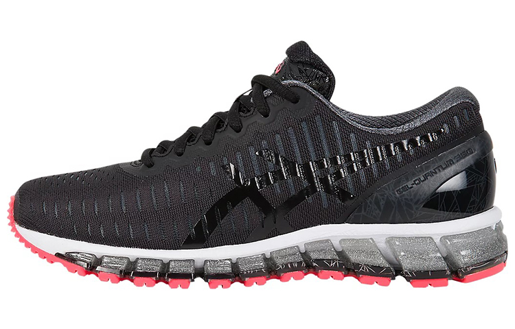 (W) ASICS Gel-QNTM 360 Low 'Black Red'