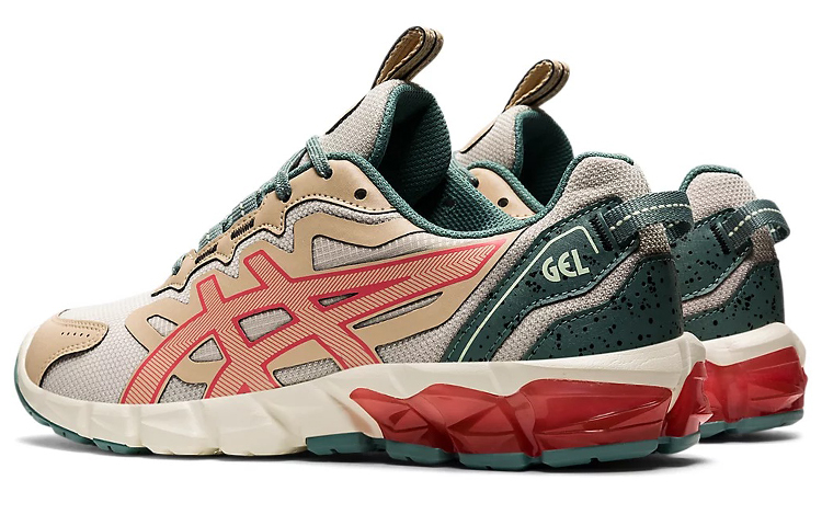 Shop (W) ASICS Gel Quantum 90 'Oatmeal Sienna' Lelaki/Wanita Sneakers 1202A318-250