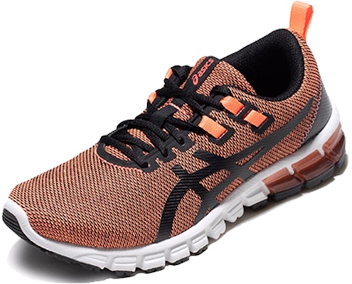 (W) ASICS Gel Quantum 90 'Sun Coral Black' Hitam Coral Matahari 1022A120-700 Lookbook (W) ASICS Gel Quantum 90 'Sun Coral Black' Hitam Coral Matahari 1022A120-700