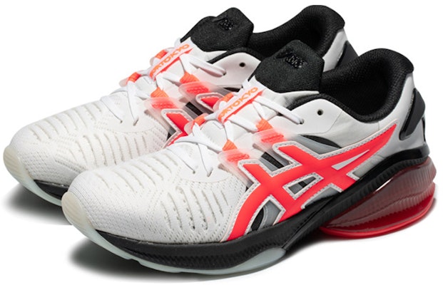 (W) 아식스 젤 퀀텀 인피니티 진 "블랙 화이트 레드" 1202A018-100 Lookbook (W) 아식스 젤 퀀텀 인피니티 진 "블랙 화이트 레드" 1202A018-100