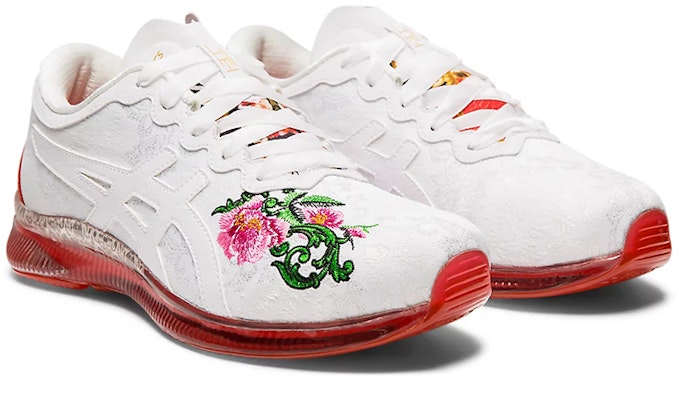 (Women) ASICS Gel Quantum Infinity Future Renaissance 'White Red' 1022A118-100 Lookbook (Women) ASICS Gel Quantum Infinity Future Renaissance 'White Red' 1022A118-100