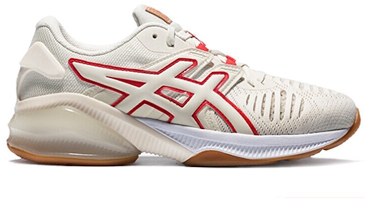 (Women) ASICS Gel Quantum Jin Shoes Birch 'White Red' 1022A291-201 Order (Women) ASICS Gel Quantum Jin Shoes Birch 'White Red' 1022A291-201