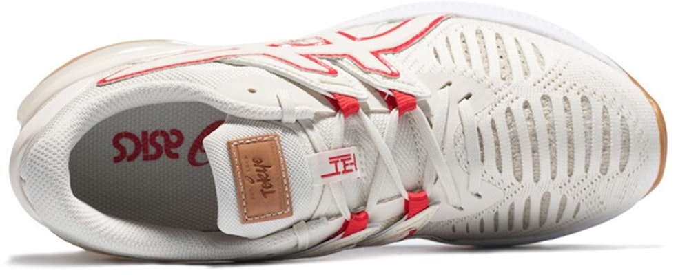 (Women) ASICS Gel Quantum Jin Shoes Birch 'White Red' 1022A291-201 Shop (Women) ASICS Gel Quantum Jin Shoes Birch 'White Red' 1022A291-201