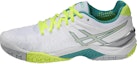 Buy (Women) ASICS Gel-Resolution 6 'White Green' E550Y-0188
