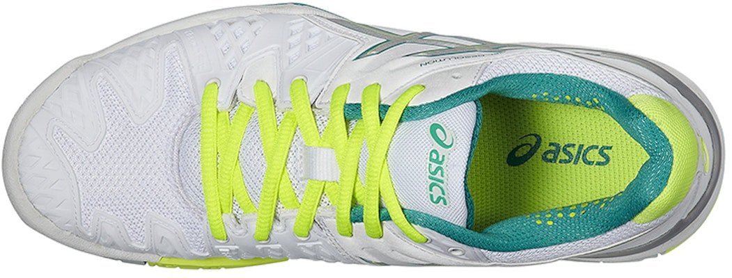 (Women) ASICS Gel-Resolution 6 'White Green' E550Y-0188 Lookbook (Women) ASICS Gel-Resolution 6 'White Green' E550Y-0188