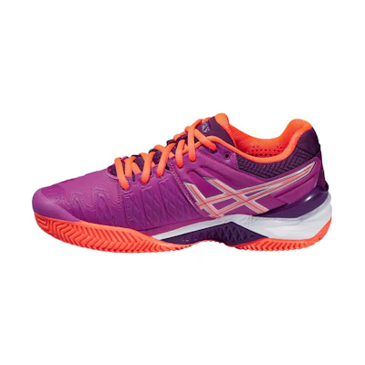 (W) ASICS Gel-Resolution 6 Clay 'Purple Orange'