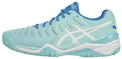 (Women) ASICS Gel Resolution 7 'Aqua Splash' E751Y-6701 (Women) ASICS Gel Resolution 7 'Aqua Splash' E751Y-6701