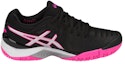Order (W) ASICS Gel Resolusi 7 'Hitam Perak Pink Panas' E751Y-9093