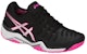 (W) ASICS Gel Resolusi 7 'Hitam Perak Pink Panas' E751Y-9093