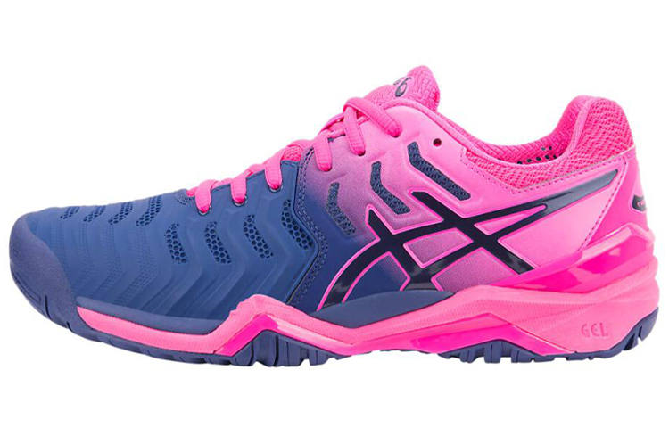 (Women) ASICS Gel Resolution 7 'Blue Print Pink'  E751Y-400