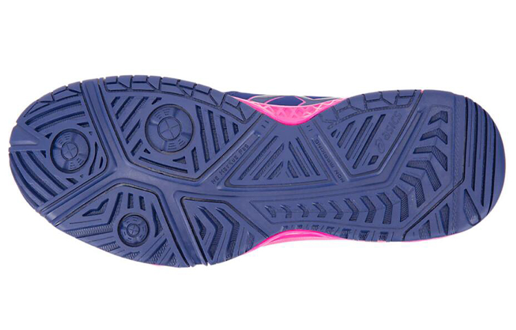 Purchase (W) ASICS Gel Resolution 7 "Bleu Imprimé Rose" E751Y-400