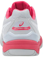 Shop (W) ASICS Gel Resolution 7 ''Gris Glacier Rouge'' E751Y-9601