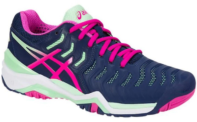 (W) ASICS Gel Resolution 7 'Biru Indigo Merah Jambu Berseri' E751Y-4920 Lookbook (W) ASICS Gel Resolution 7 'Biru Indigo Merah Jambu Berseri' E751Y-4920