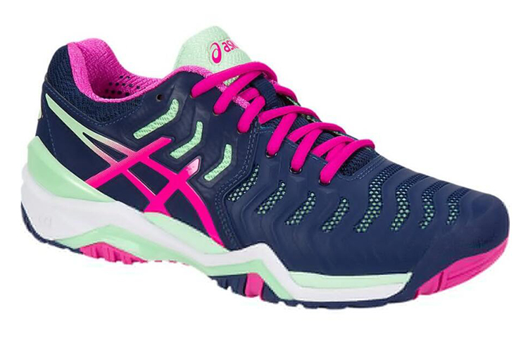 Lookbook (W) ASICS Gel Resolution 7 ''Indigo Blau Pink Glow'' E751Y-4920
