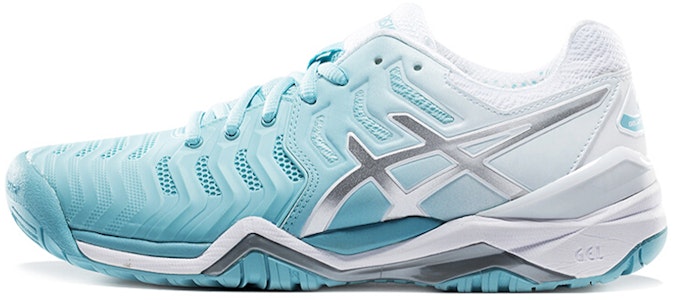(W) ASICS Gel Resolution 7 '瓷蓝银色' E751Y-1493 Buy (W) ASICS Gel Resolution 7 '瓷蓝银色' E751Y-1493