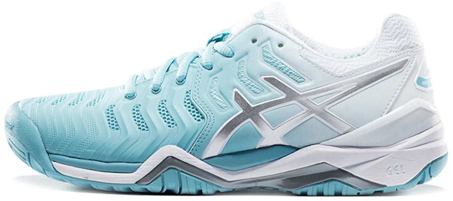 (W) ASICS Gel Resolution 7 ''Blu Porcellana Argento'' E751Y-1493 Buy (W) ASICS Gel Resolution 7 ''Blu Porcellana Argento'' E751Y-1493