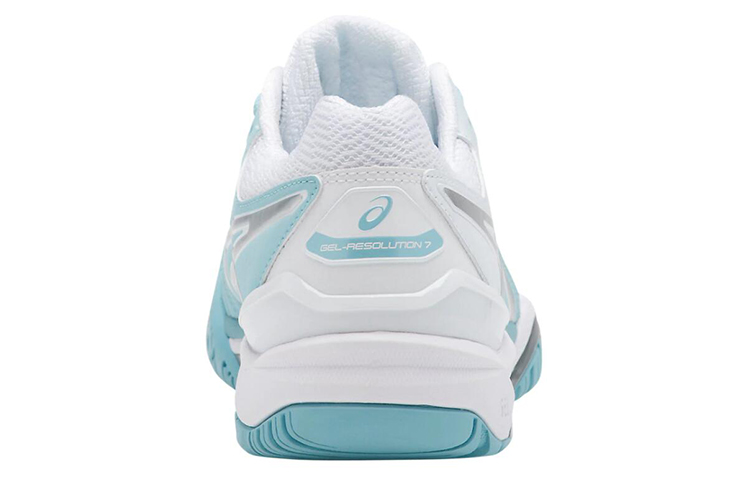 Shop (W) ASICS Gel Resolution 7 ''Blu Porcellana Argento'' E751Y-1493