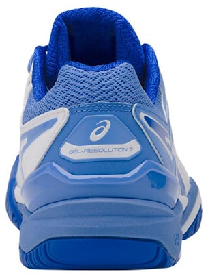 (Women) ASICS Gel Resolution 7 'White Blue Coast' E751Y-101 Shop (Women) ASICS Gel Resolution 7 'White Blue Coast' E751Y-101