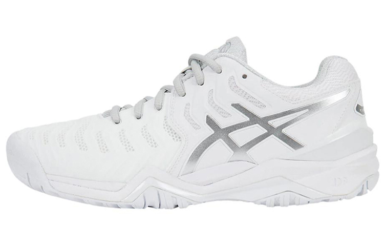 (Women) ASICS Gel Resolution 7 'White Silver'  E751Y-0193