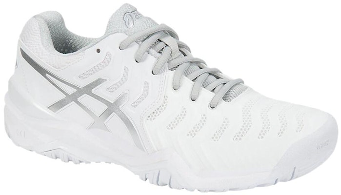(Women) ASICS Gel Resolution 7 'White Silver' E751Y-0193 Order (Women) ASICS Gel Resolution 7 'White Silver' E751Y-0193