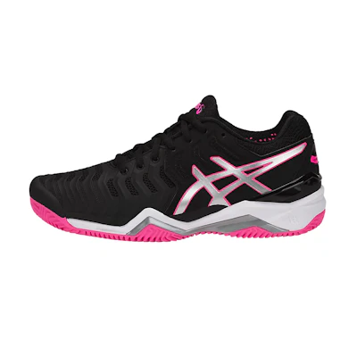 (W) ASICS Gel-Resolution 7 Clay 'Black Pink'