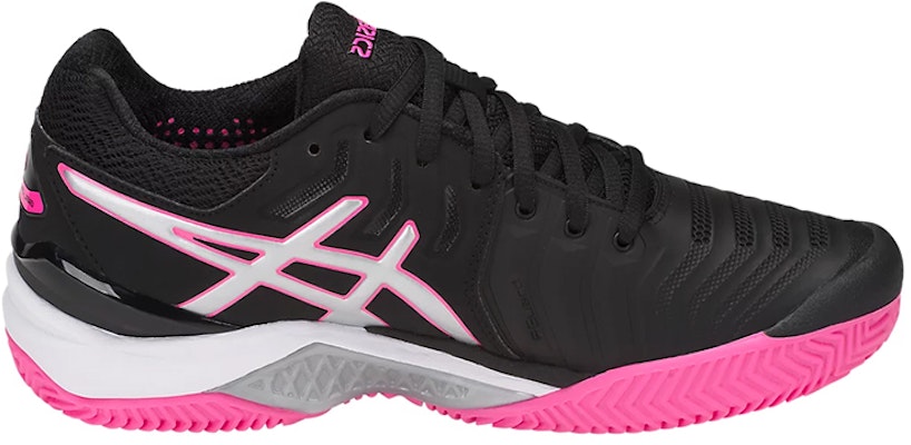 (Women) ASICS Gel-Resolution 7 Clay 'Black Pink' E752Y-9093 Order (Women) ASICS Gel-Resolution 7 Clay 'Black Pink' E752Y-9093