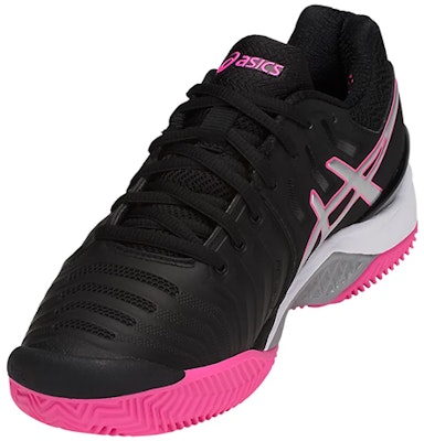 (Women) ASICS Gel-Resolution 7 Clay 'Black Pink' E752Y-9093 Lookbook (Women) ASICS Gel-Resolution 7 Clay 'Black Pink' E752Y-9093