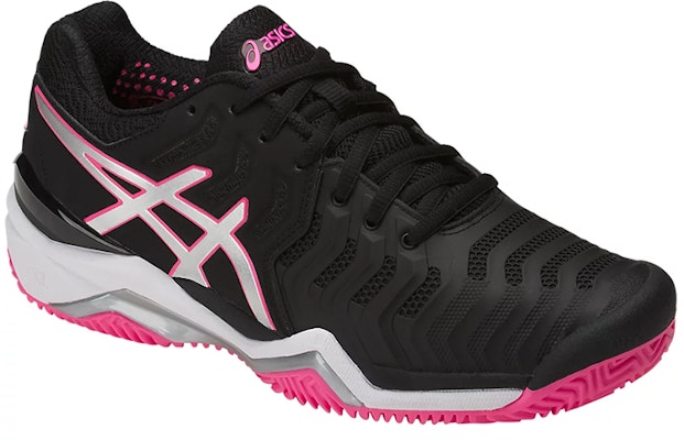 (Women) ASICS Gel-Resolution 7 Clay 'Black Pink' E752Y-9093 Shop (Women) ASICS Gel-Resolution 7 Clay 'Black Pink' E752Y-9093