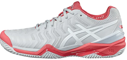 (Women) ASICS Gel Resolution 7 Clay 'Glacier Grey' E752Y-9601 (Women) ASICS Gel Resolution 7 Clay 'Glacier Grey' E752Y-9601