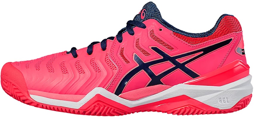 (Women) ASICS Gel Resolution 7 Clay 'Red Blue' E752Y-2049 Buy (Women) ASICS Gel Resolution 7 Clay 'Red Blue' E752Y-2049