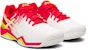 (W) ASICS Gel Resolution 7 Gelanggang Tanah Liat 'Putih Merah Kuning' E752Y-116