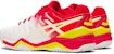 (W) ASICS Gel Resolution 7 Gelanggang Tanah Liat 'Putih Merah Kuning' E752Y-116