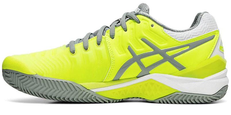 (Women) ASICS Gel-Resolution 7 Clay Court Shoes For Yellow/Grey E752Y-750 Buy (Women) ASICS Gel-Resolution 7 Clay Court Shoes For Yellow/Grey E752Y-750