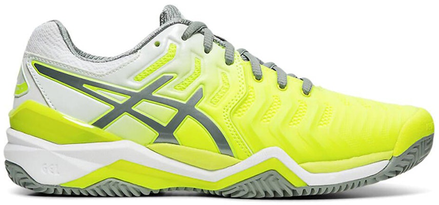 (Women) ASICS Gel-Resolution 7 Clay Court Shoes For Yellow/Grey E752Y-750 Order (Women) ASICS Gel-Resolution 7 Clay Court Shoes For Yellow/Grey E752Y-750