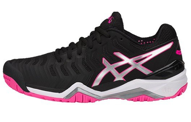 Buy (W) ASICS Gel Resolution 7 OC 'Negro Rosa' TLL787-9093