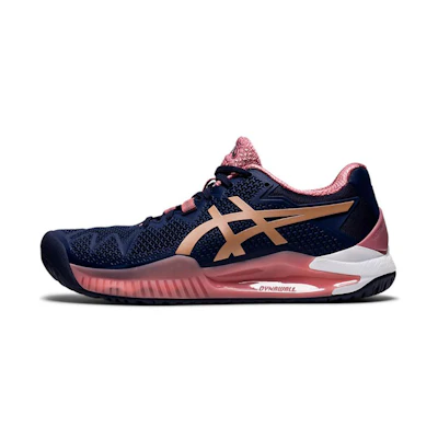 (W) ASICS Gel Resolution 8 'Peacoat Rose Gold'