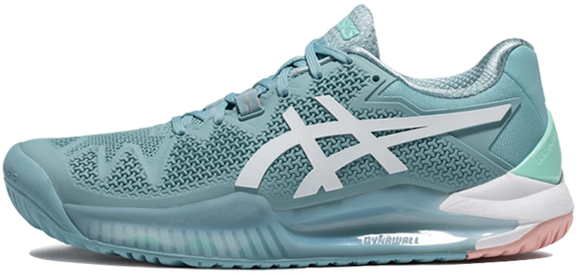 (W) ASICS Gel Resolution 8 'Smoke Blue' Lelaki Blauwabu 1042A072-408 Buy (W) ASICS Gel Resolution 8 'Smoke Blue' Lelaki Blauwabu 1042A072-408