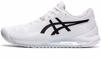 (Women) ASICS Gel Resolution 8 'White Black'  1042A072-101 (Women) ASICS Gel Resolution 8 'White Black'  1042A072-101
