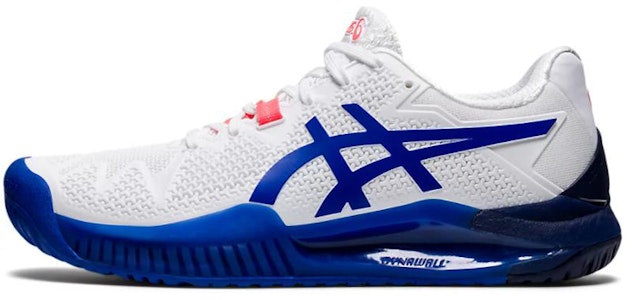 (W) ASICS Gel Resolution 8 'Putih Lapis Lazuli Biru' 1042A072-107 Buy (W) ASICS Gel Resolution 8 'Putih Lapis Lazuli Biru' 1042A072-107