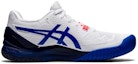 Order (W) ASICS Gel Resolution 8 'Putih Lapis Lazuli Biru' 1042A072-107