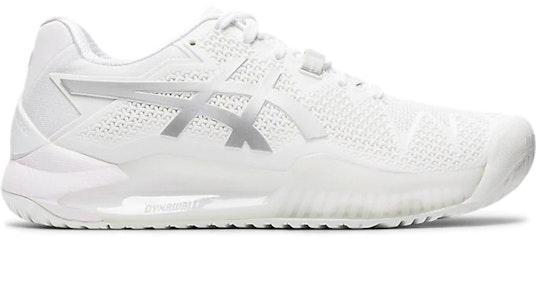 (W) ASICS Gel Resolution 8 'Blanco Plata Pura' 1042A072-100 Order (W) ASICS Gel Resolution 8 'Blanco Plata Pura' 1042A072-100